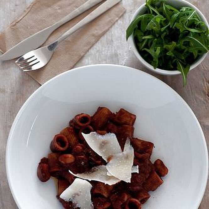 ワイン料理するときのポイントって?~ひよこ豆と赤ワインのパスタ~