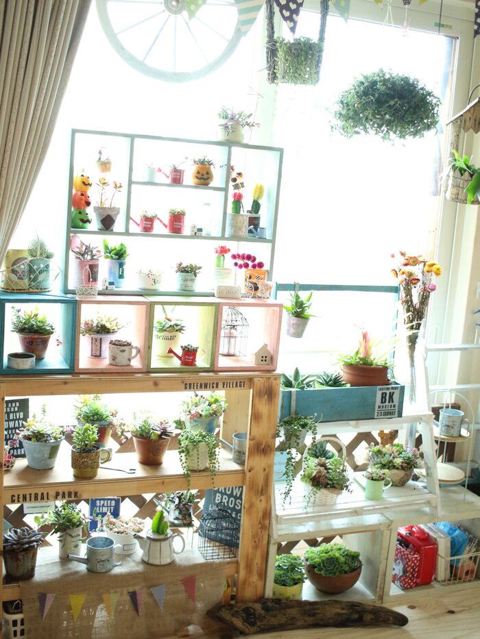 最初はカラフルに