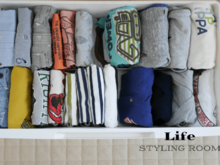 引き出し収納① 子ども服を取り出しやすくする3つのコツ