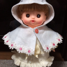 人形の服に!!キティちゃんのポンチョ