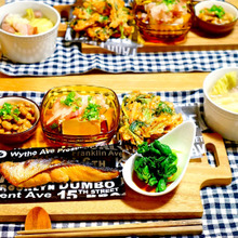 100均グッズ大活躍!和食もカフェ風に盛り付けできちゃう♪