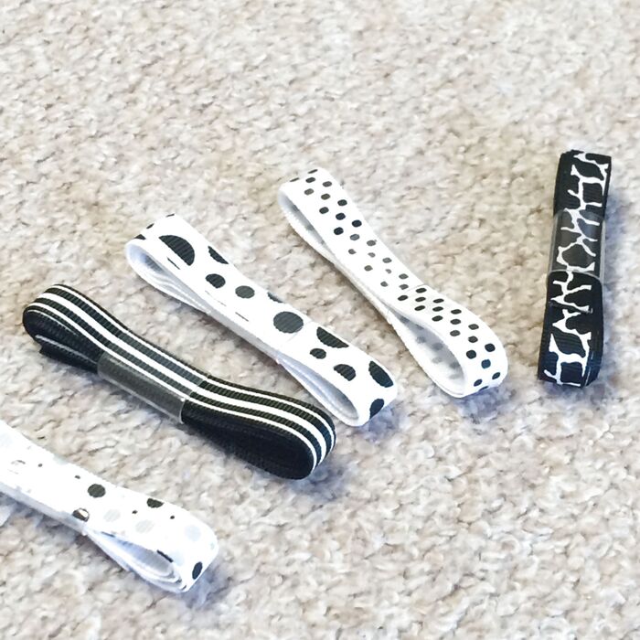リボンはユザワヤで見つけました。