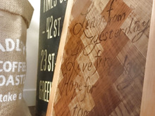 100均♡セリアのリメイクシートでヘリンボーンボード!