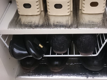 下駄箱の隙間収納