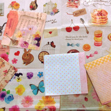 た~っぷり入って108円!ダイソーのデコパージュ専用ペーパー