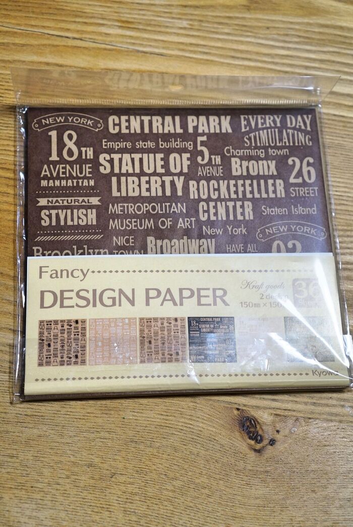 折り紙はセリアのデザインペーパー