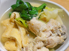 体質改善!お肌ツルツル!コラーゲンたっぷり手羽元で鶏骨鍋のレシピ☆