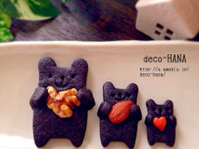 コスパ抜群☆100均の親子くまのクッキー型