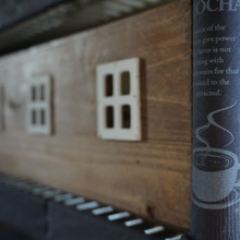 スチールラックが100円でcafe風ラックに簡単早変わり