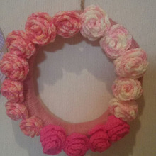 ニットバラのリース