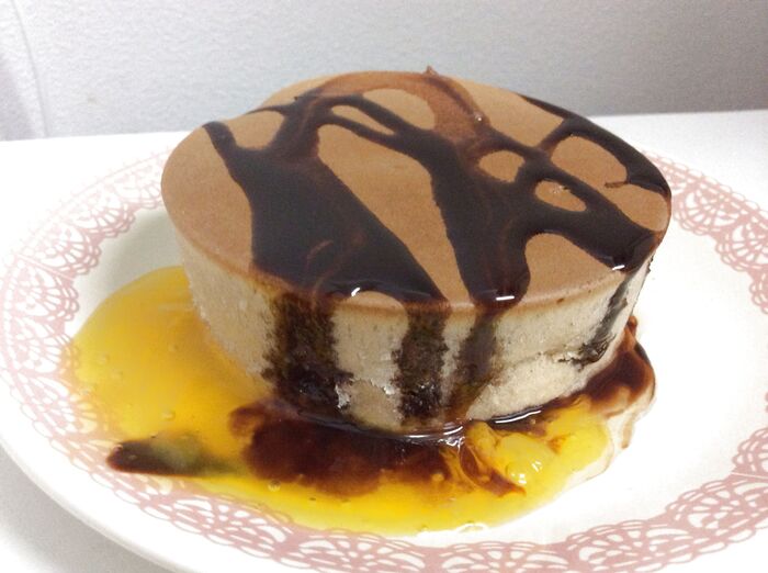 セリアの厚焼きホットケーキ型がオススメ!!