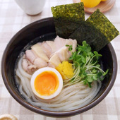 受験生がんばれ!夜食で応援レシピ「鶏白湯うどん」