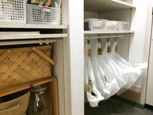 カードリングと目玉クリップでゴミステーション(アンティーク調)