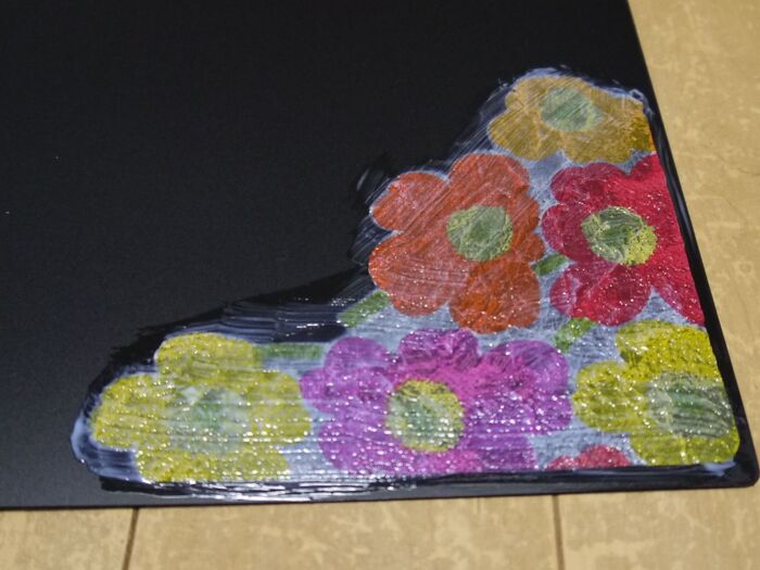 ペーパーナプキンをつける