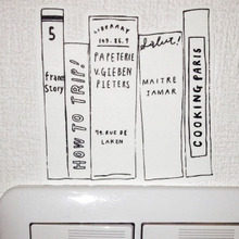 子供たちが怖がる廊下をチョット楽しくしてみました♪