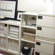 100円ショップのインデックスシールで、シンプル&分かりやすい引き出し収納!!