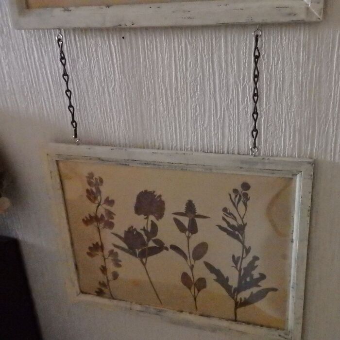 二枚ともフレームを同じようにリメイク。