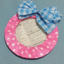 ぺパナプでディスプレイフレームをハンドメイド