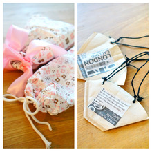 ペーパーナプキンでラッピング2種