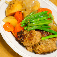 新レシピ☆ハンバーグで作る肉じゃが「ハンじゃが」