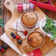 一口チョコ&ホットケーキミックスで簡単カップケーキ