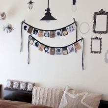 写真とカードで超簡単♪お手軽★男前フラッグガーランド