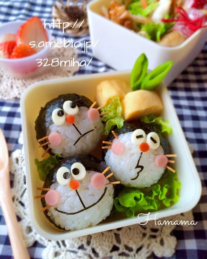 コロコロドラちゃんず♡キャラ弁