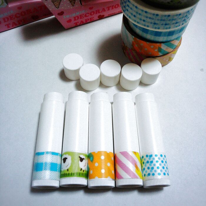 いい香り♪手作りアロマリップ♪