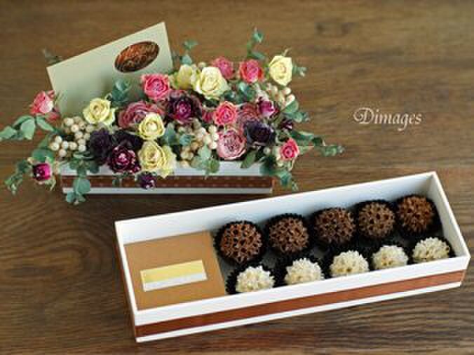 遊びゴコロ満載!なんちゃってチョコギフト♪