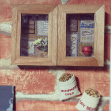 100均の物でかわいいカフェ風インテリア