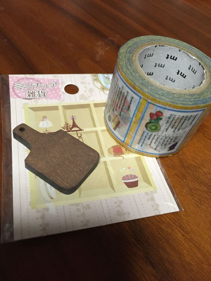 ②好きなパーツを飾ります