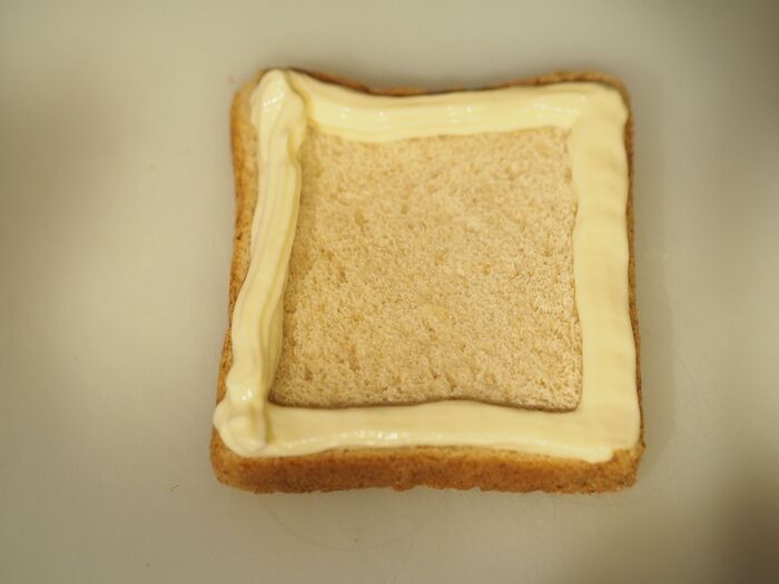 「カルボナーラトースト」の作り方