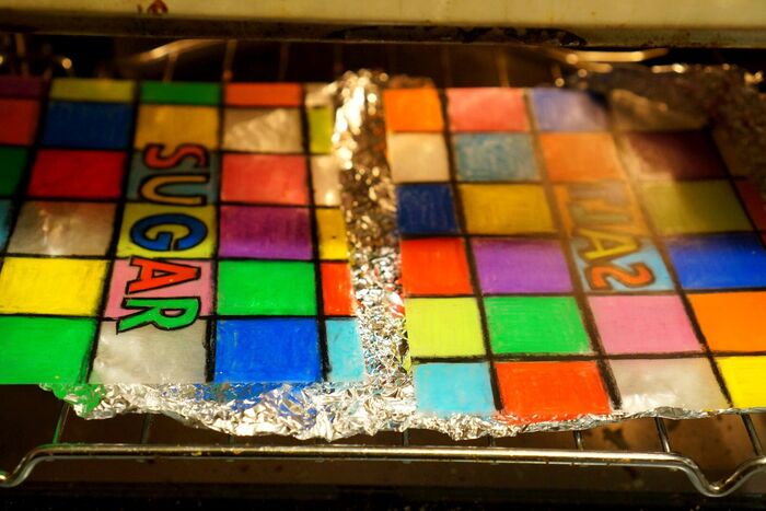 成功例②トースターで焼いていく