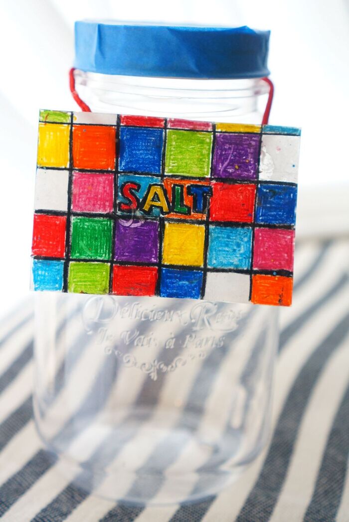 出来上がり⑴青い蓋はsalt(塩)