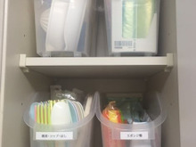 ダイソー『コロ付きストッカー』キッチングッズも使用頻度でざっくり収納