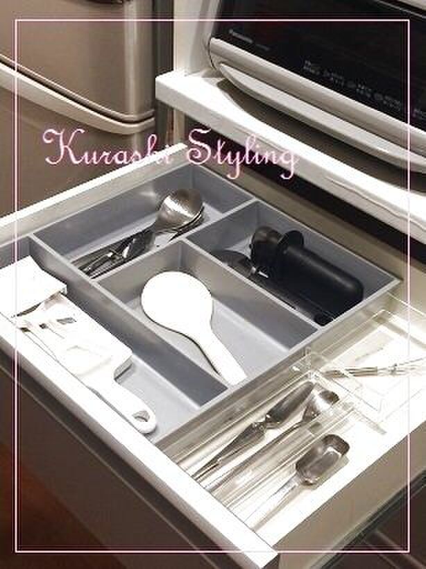 調理グッズは、数を絞り込んで!私のミニマム☆キッチンツール引出し