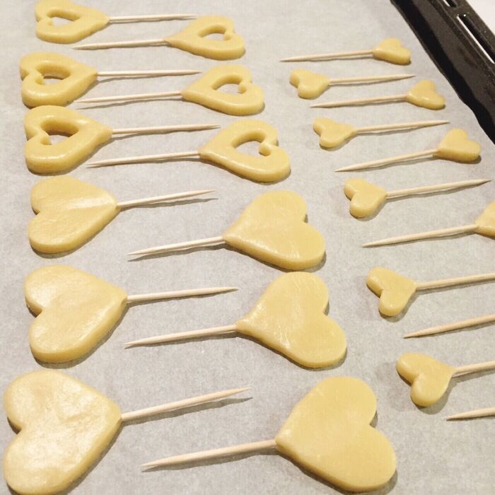 作り方①クッキーピックの準備