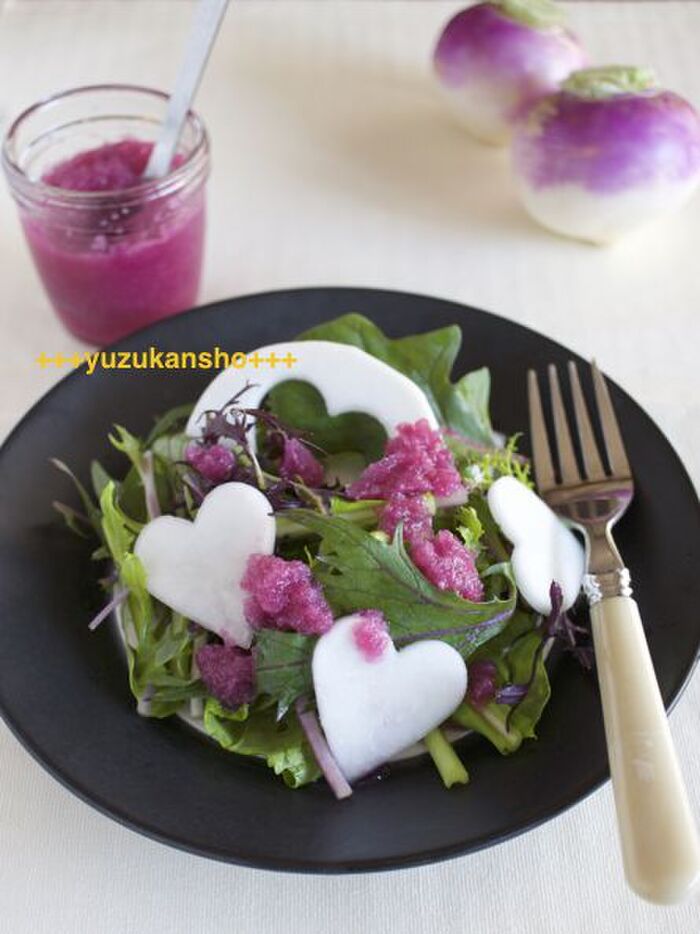 ドレッシングでマンネリ脱却 紫玉ねぎドレッシング