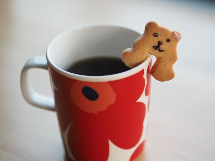 キュートすぎる!!「コップのフチクッキー」でほっこりカフェタイムを☆
