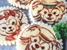 オブラートアートで❤️ダッフィークッキー❤️