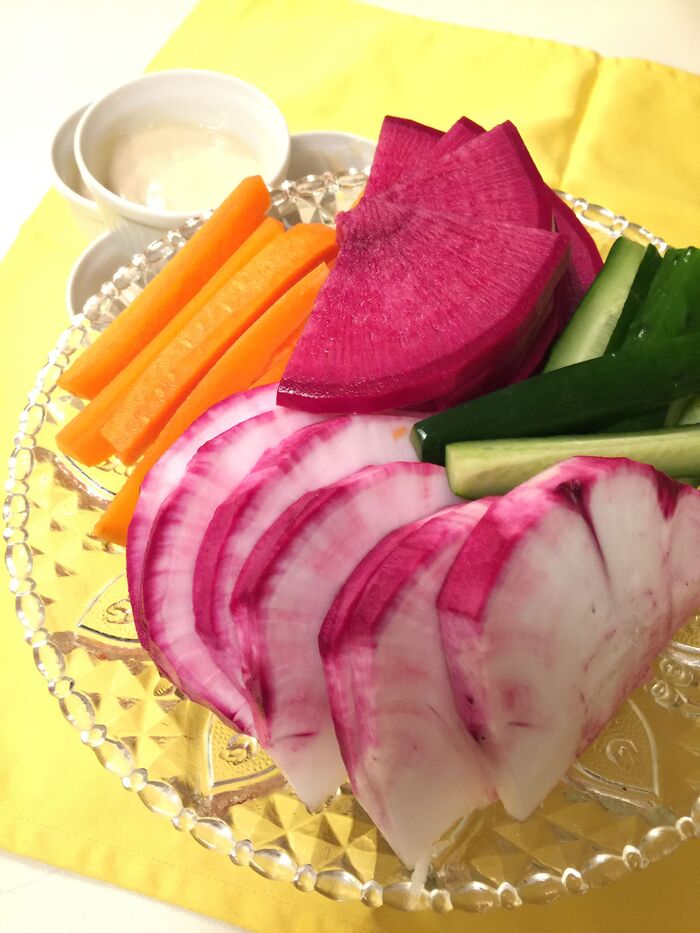 シャキッと生野菜!バーニャカウダ!