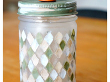 ガラスジャーをマニキュアで簡単に!アンティーク風リメイク