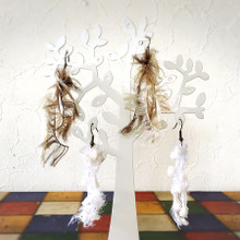 余り毛糸で簡単ピアス♡