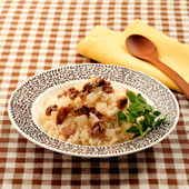 あまった食材を大活用!大根と牛肉のピラフ