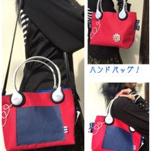 100均トートバッグリメイク!DJボーイ☆