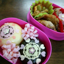 【デコ弁】ガーリーな大人可愛い女子力弁当