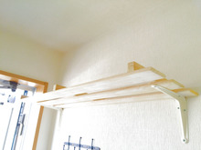 すのこで簡単 ウォールシェルフ!