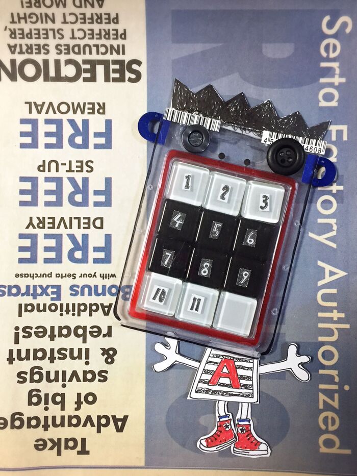 タイルを使うその前に簡単遊び!ブロックパズルA君!