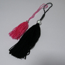 毛糸でタッセルチャーム