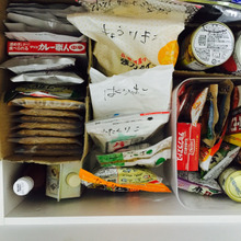 引き出し一つで食品ストック管理